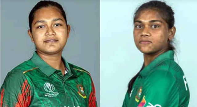 এশিয়া কাপ ও এশিয়ান গেমসে তৃষ্ণার বদলি ফারজানা