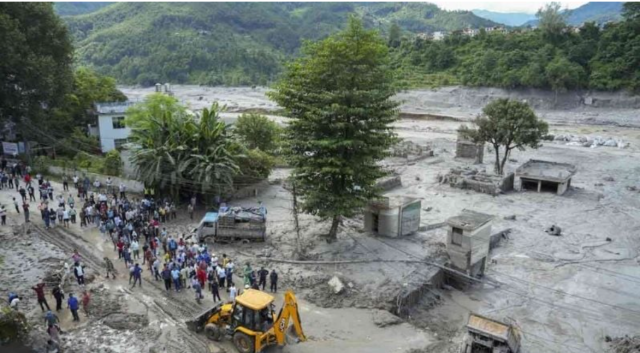 নেপালের বন্যায় মৃত্যু বেড়ে ৬১৬, নিখোঁজ প্রায় ২ হাজার