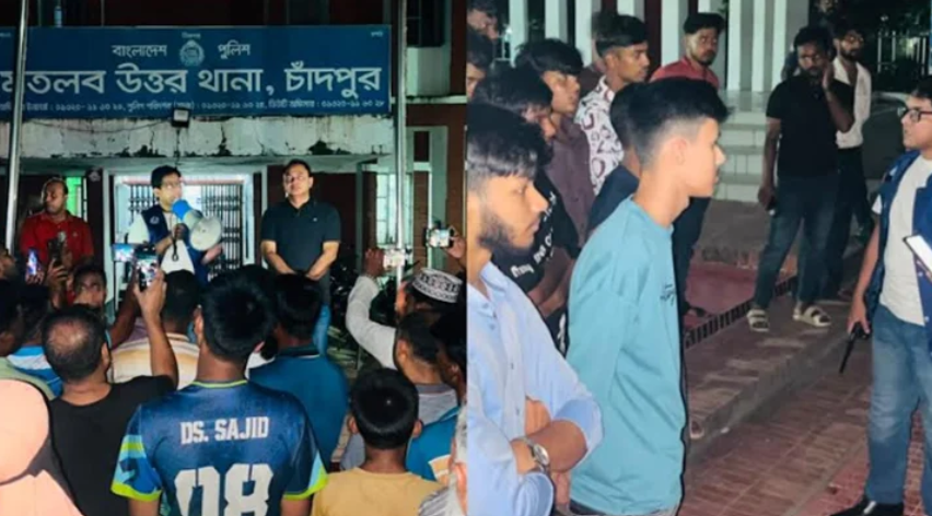 চাঁদপুরে কিশোর গ্যাংবিরোধী অভিযানে আটক ৩৫৮